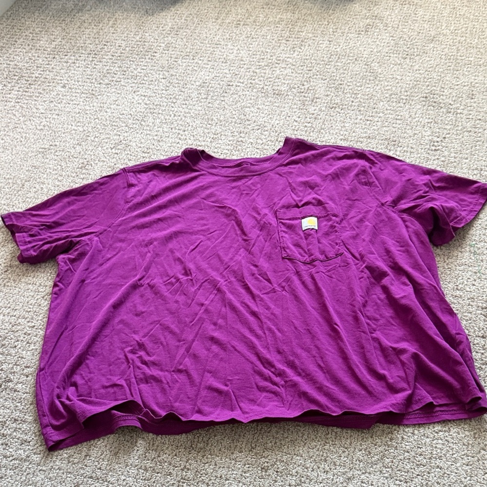 Carhartt Loose Fit Deep Purple Tee